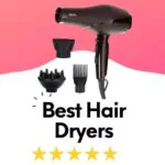 black color hair dryer