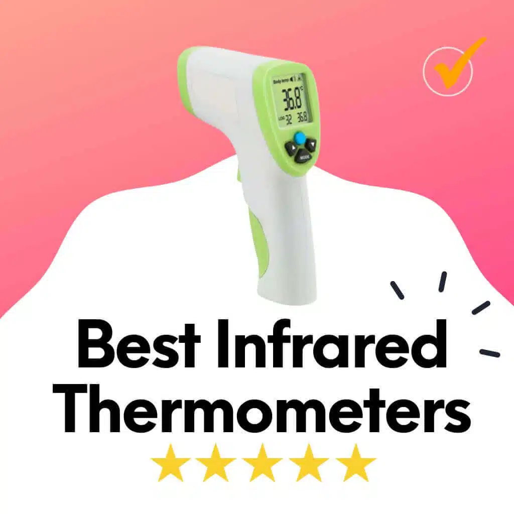 digital infrared thermometer to measure temperature