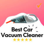cleaning car with vacuum cleaner