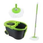 spin mop with a bucket for mopping in homes