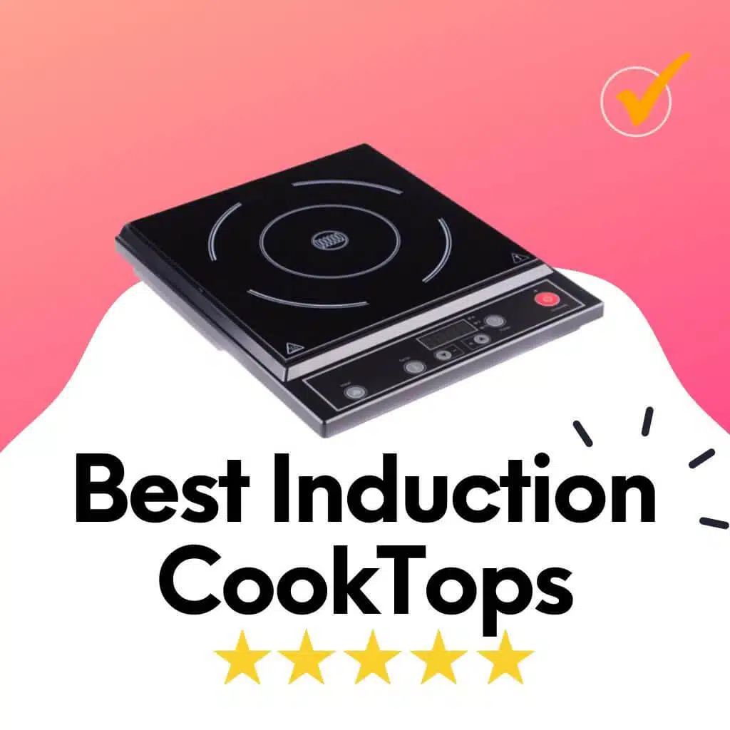an induction cooktop used in kitchen for preparing meals