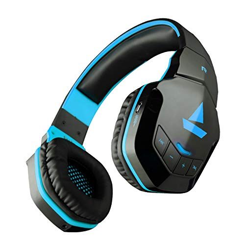 Boat Rockerz 510 Bluetooth Wireless Over Ear Headphones With Mic And Upto 20 Hours Playback, 50Mm Drivers, Padded Ear Cushions And Dual Modes (Furious Blue)