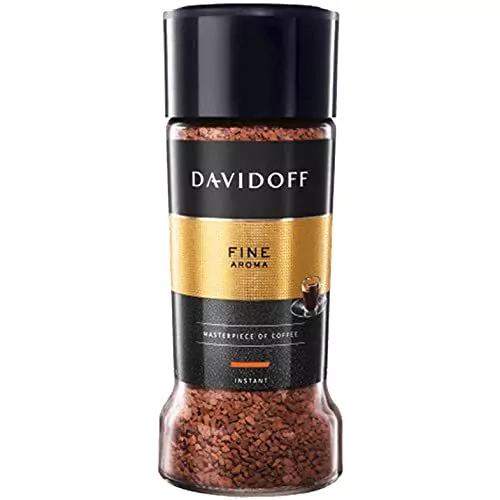 Davidoff Fine Aroma Instant Ground Coffee, 100 g Bottle