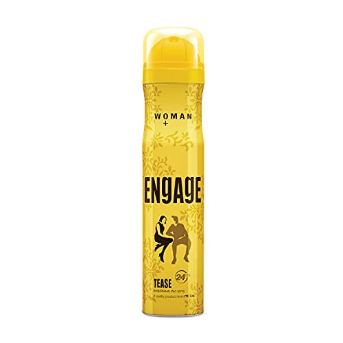 Engage Tease Deodorant For Women, Citrus and Floral, Skin Friendly, 150 ml