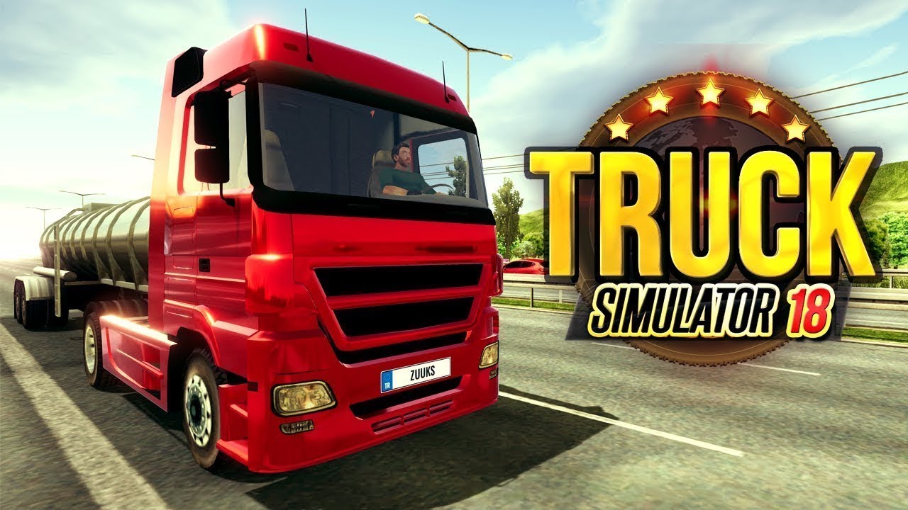 euro truck simulator game poster