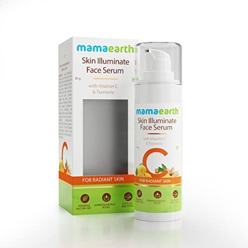 Mamaearth Skin Illuminate Vitamin C Face Serum For Glowing and Radiant Skin with High Potency Vitamin C & Turmeric; For Men and Women 30 g