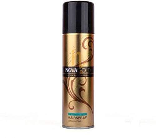 Miss Hot Nova Gold System Professional Hair Spray - Super Firm Hold Spray (200 ml)