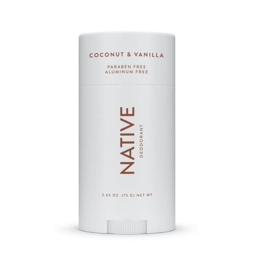 Native Deodorant - Natural Deodorant - Vegan, Gluten Free, Cruelty Free - Free of Aluminum, Parabens & Sulfates - Born in the USA - Coconut & Vanilla