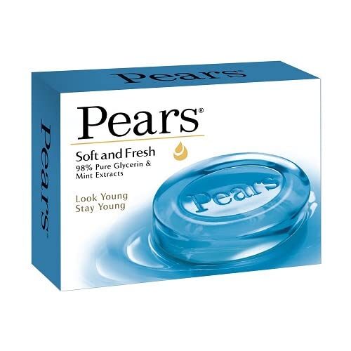 Pears Soft & Fresh Soap Bar 100 g [Pack of 3]