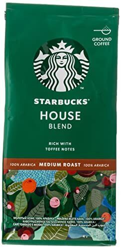 STARBUCKS Paradise House Blend Medium Roast Ground Coffee 200gm Pouch