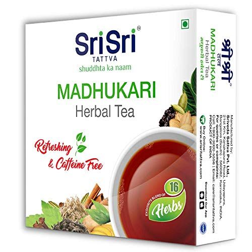 Sri Sri Tattva Madhukari Herbal Tea, 100g (Pack of 3)