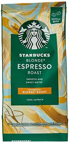 Starbucks Blonde Espresso Roast Whole Bean, 200g