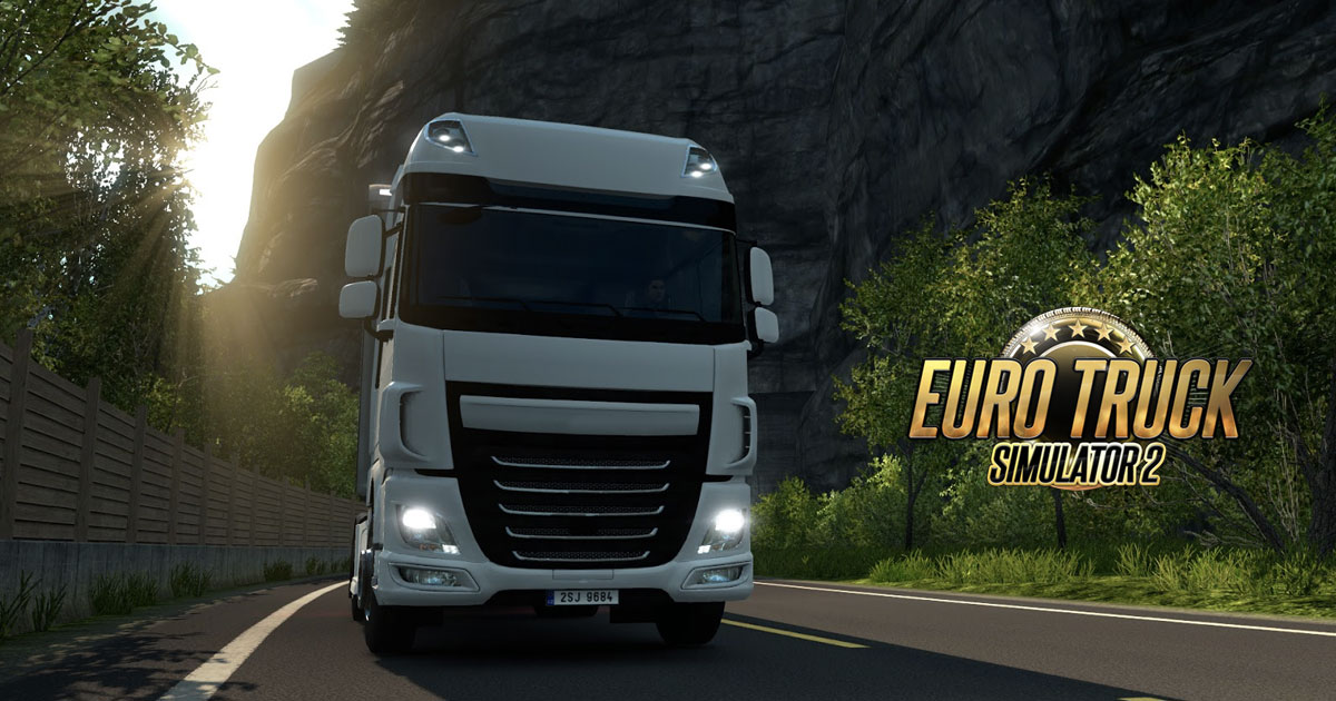 euro truck driver simulator game poster