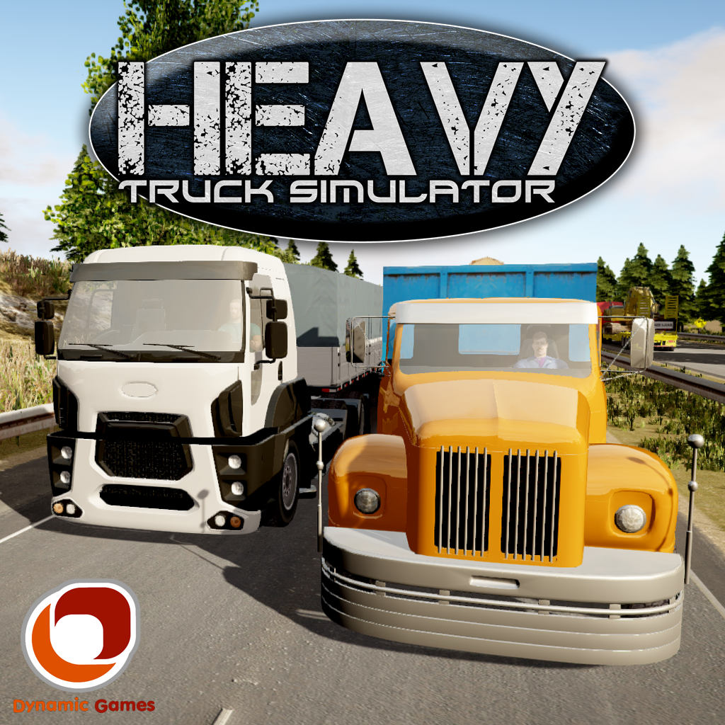 heavy truck simulator game poster