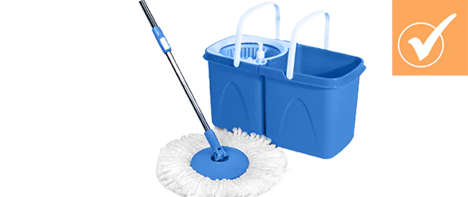 gala twin bucket spin mop