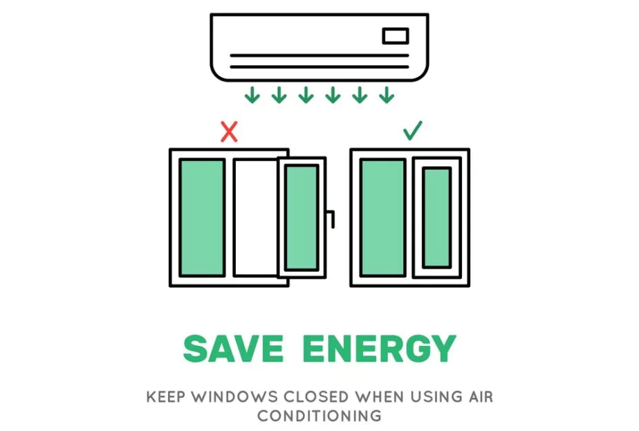 energy efficiency tips while using an air conditioner