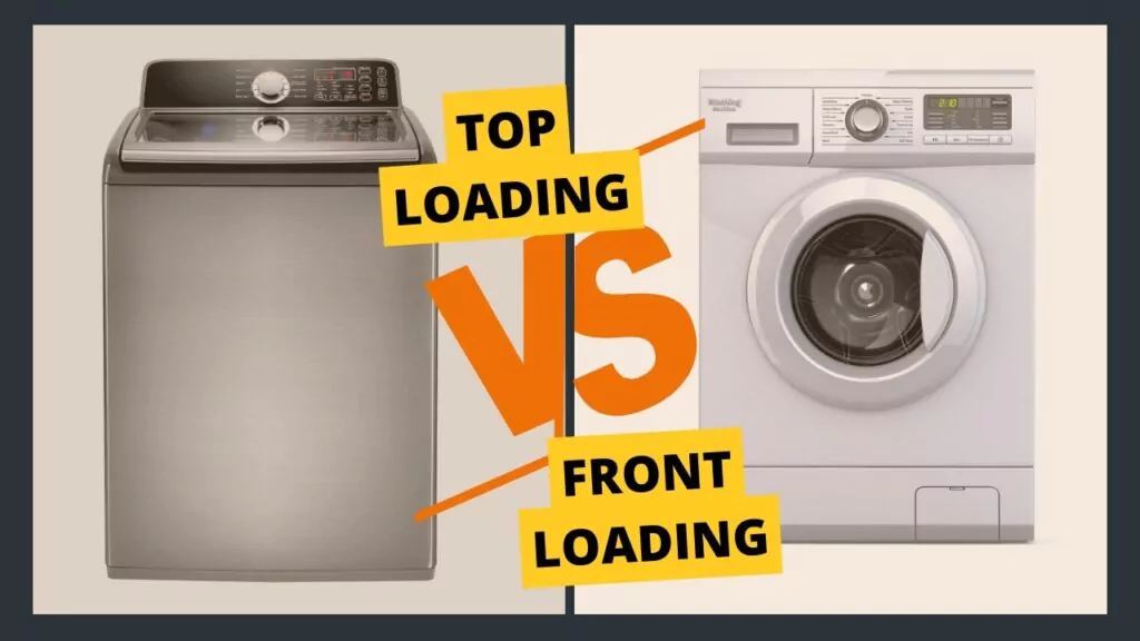 difference between a top load and a front load washing machine