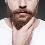 a man with full grown beard