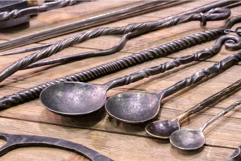 wrought iron cookware