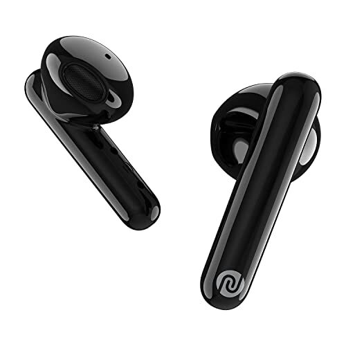Noise Buds VS304 Truly Wireless in Ear Earbuds with 35H of Playtime, Instacharge(10 min=120 min), 13 mm Driver and BT v5.3 (Jet Black)