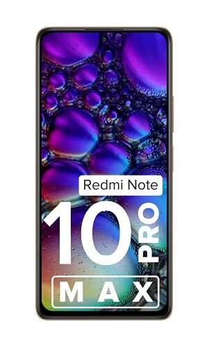 Redmi Note 10 Pro Max (Vintage Bronze, 6GB RAM, 128GB Storage) -108MP Quad Camera | 120Hz Super Amoled Display