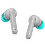 boAt Airdopes 141 Bluetooth Truly Wireless in Ear Earbuds with 42H Playtime, Beast Mode(Low Latency Upto 80ms) for Gaming, IPX4 Water Resistance, ENx Tech, IWP, Smooth Touch Controls(Cyan Cider)