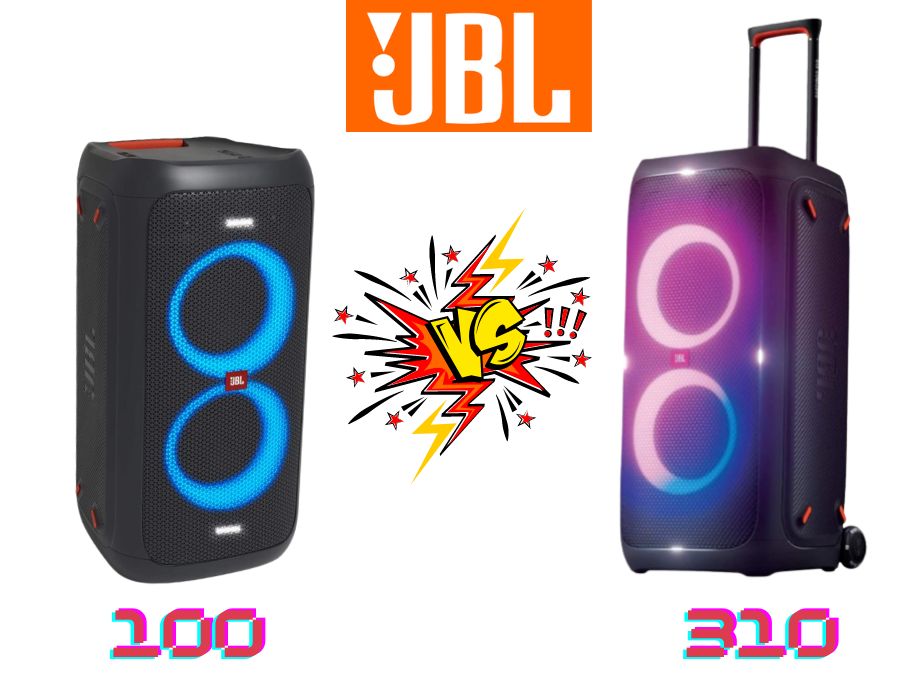 jbl partybox 100 vs 310