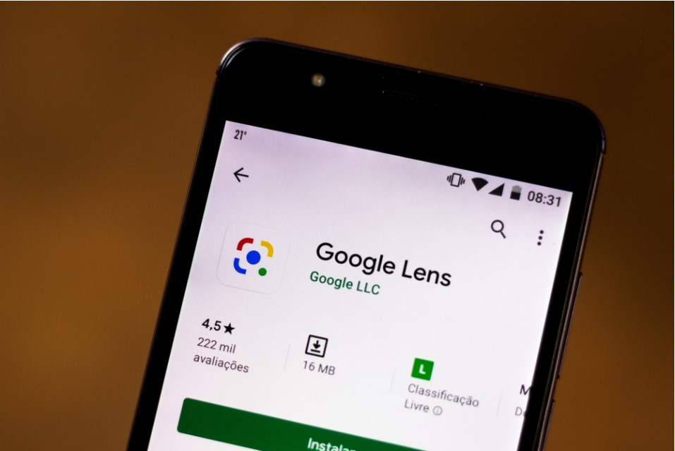 google lens app in play store