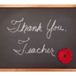 short thank you note to teacher