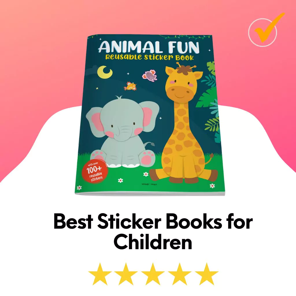 best sticker books for children