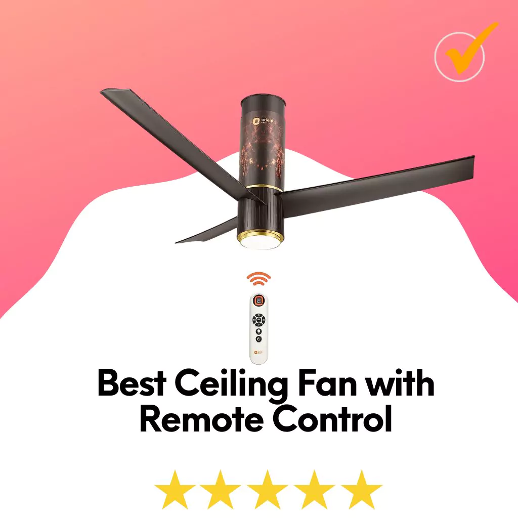 ceiling fan with remote control