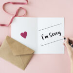 sorry message for love