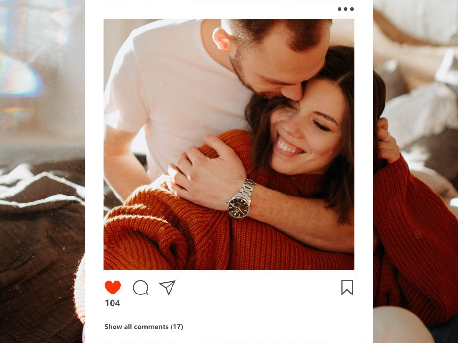 Comments for Couple Pic on Instagram