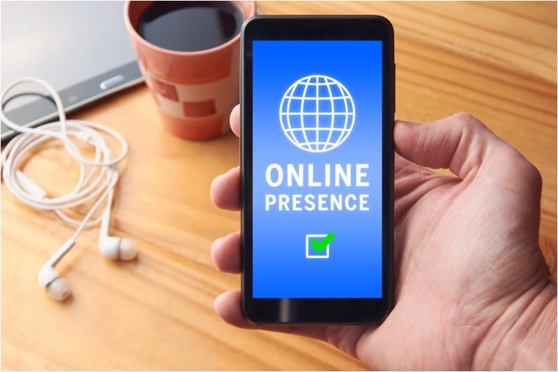 strong online presence