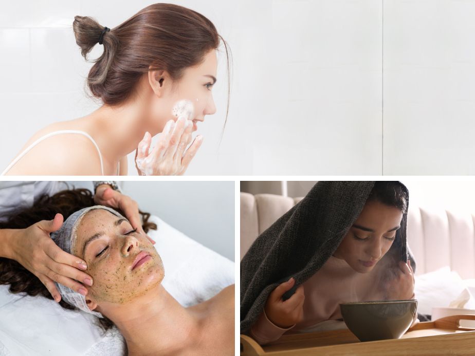 steps to prepare before applying face mask