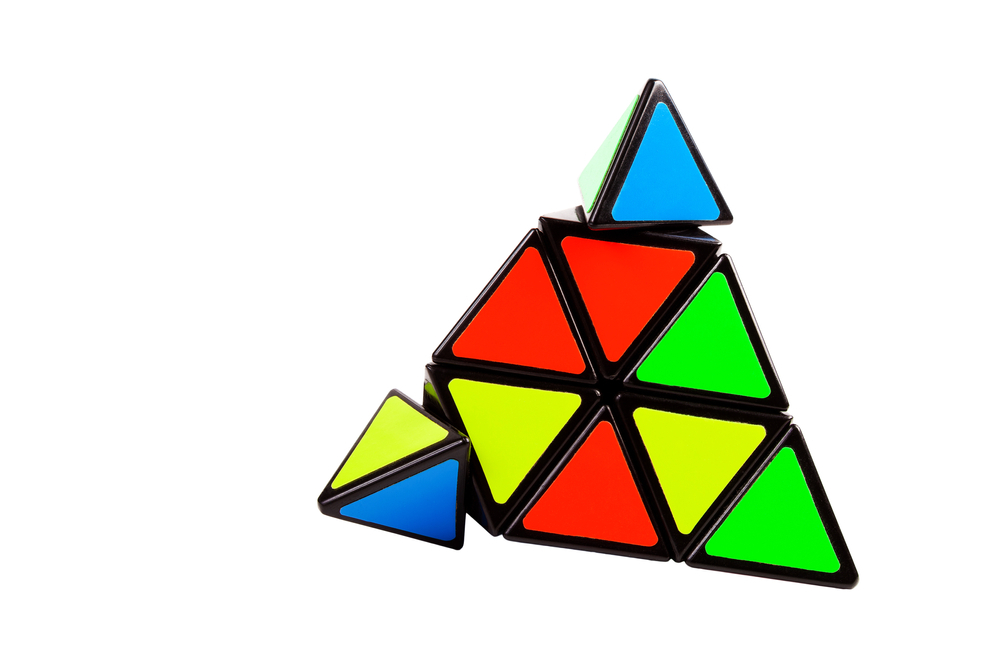 components of a triangle cube