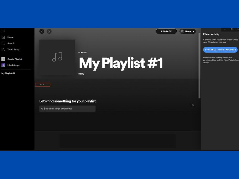 creating playlist on spotify