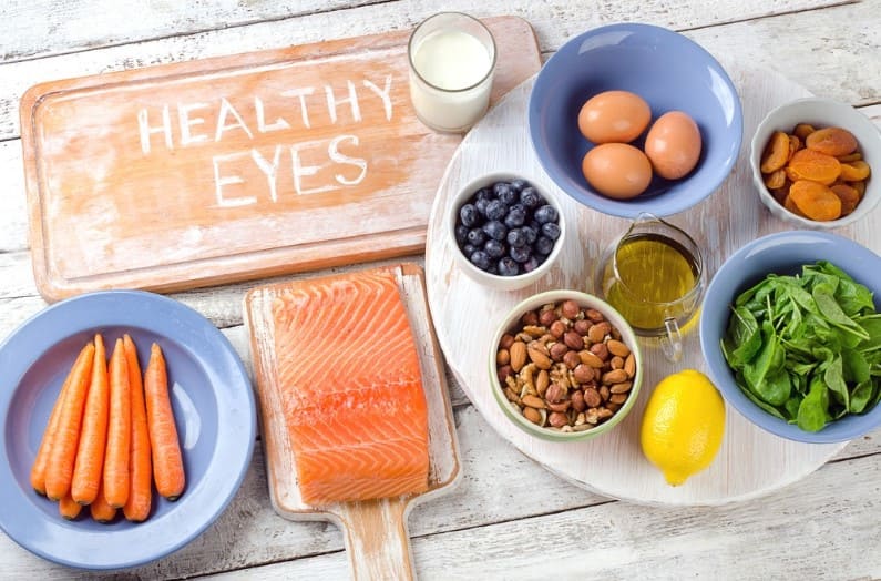 diet and nutrition for healthy eyes