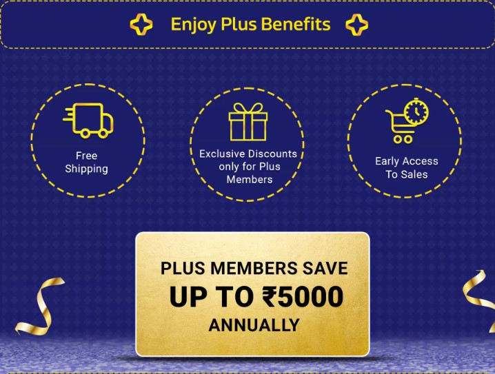 benefits of flipkart plus membership