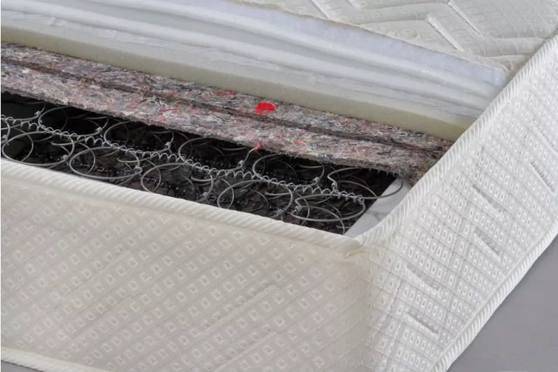 different components and layers of an euro top mattress