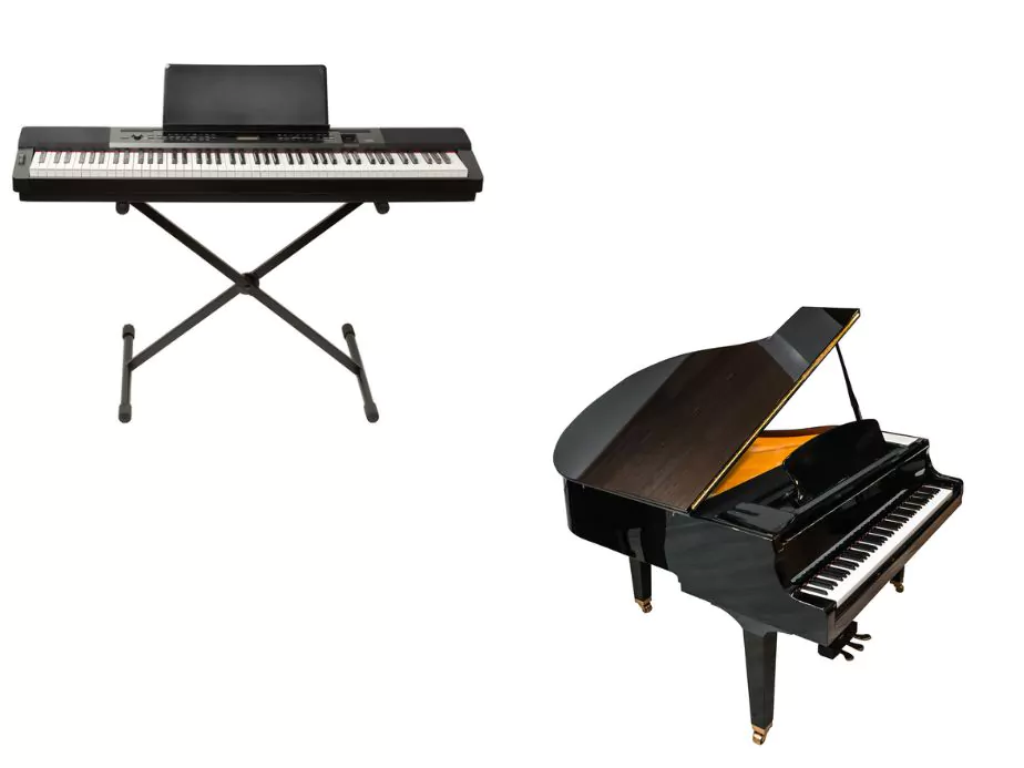 keyboard vs piano