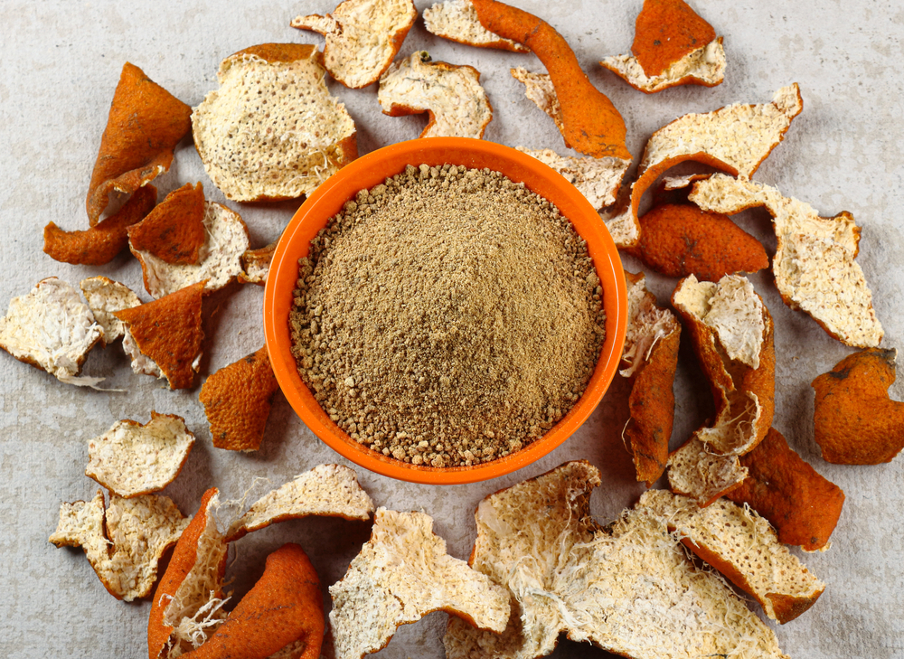 how to use orange peel powder for face