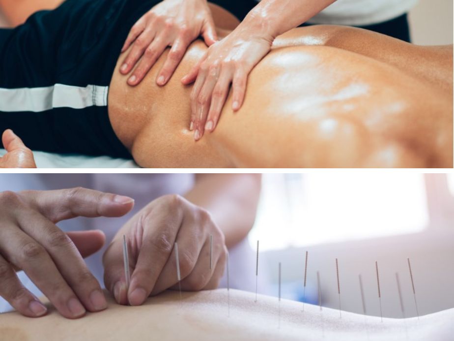 massage and acupuncture therapies for sciatica