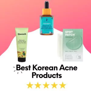 best korean acne products