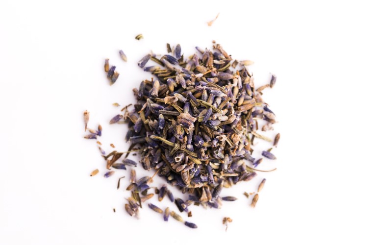 dried lavender leaves