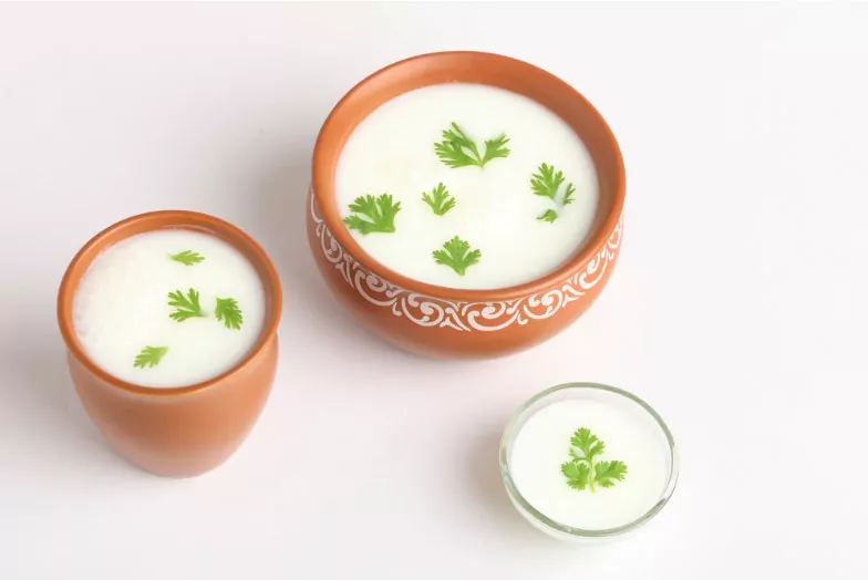 buttermilk made with yogurt in different utilities