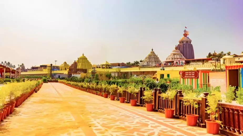 250 feet heritage corridor being built around sri jagannath temple complex
